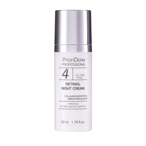 Нощен Анти-Ейдж крем с ретинол Profi Derm Night Retinol Cream, 50 мл. 