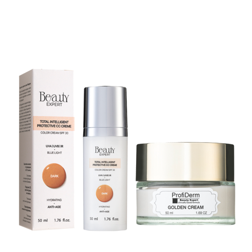Profiderm Комплект Фотобиопротектор TiPi CC крем Dark + Анти-гравити лифтинг серум Profiderm Комплект Фотобиопротектор TiPi CC крем Dark + Анти-гравити лифтинг серум