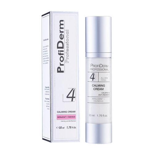 Успокояващ крем за лице Profi Derm Calming Cream, 50 мл. Успокояващ крем за лице Profi Derm Calming Cream, 50 мл.
