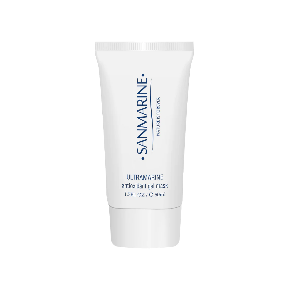 Хидратираща и успокояваща гел маска с хиалуронова киселина SanMarine Antioxidant Gel Mask, 50 мл.