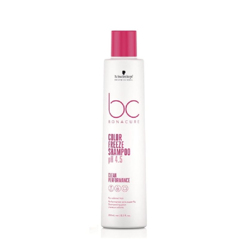 Ежедневен безсулфатен шампоан за боядисана коса Schwarzkopf Professional BC Color Freeze Shampoo pH 4,5 250ml