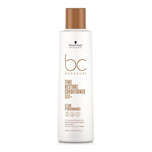 Подмладяващ балсам за много изтощена коса Schwarzkopf Professional BC Time Restore Q10+ Conditioner 200ml Подмладяващ балсам за много изтощена коса Schwarzkopf Professional BC Time Restore Q10+ Conditioner 200ml