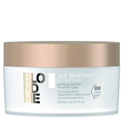 Детокс маска за руса коса Schwarzkopf Professional BlondMe All Blondes Detox Mask 200ml Детокс маска за руса коса Schwarzkopf Professional BlondMe All Blondes Detox Mask 200ml