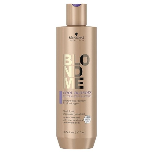 BlondMe Cool Blondes Neutralising Shampoo – Toning shampoo for blonde hair, 300ml BlondMe Cool Blondes Neutralising Shampoo – Toning shampoo for blonde hair, 300ml