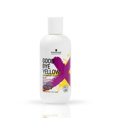 Goodbye Yellow Shampoo – intense yellow-neutralizing shampoo with Bonding Technology, 300ml Goodbye Yellow Shampoo – intense yellow-neutralizing shampoo with Bonding Technology, 300ml