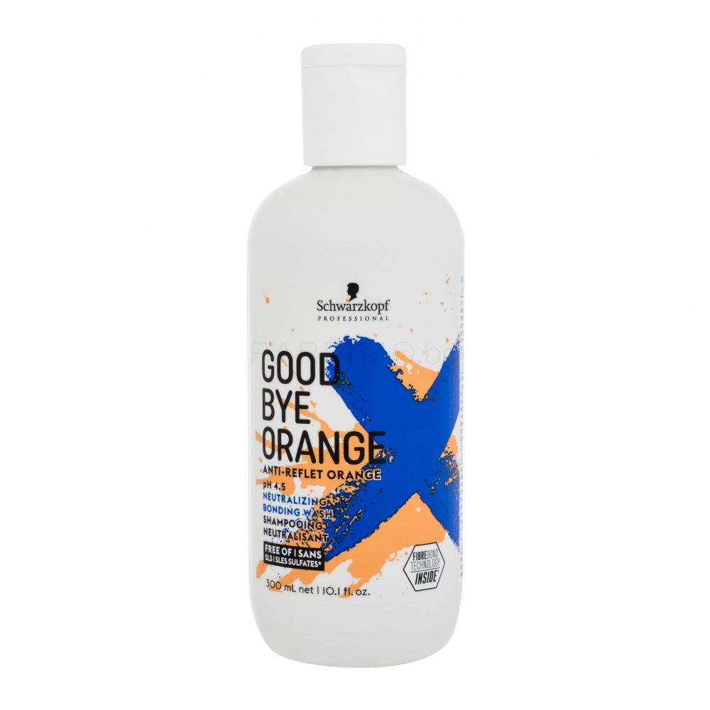 Неутрализиращ шампоан за оранжеви оттенъци Schwarzkopf Professional Goodbye Orange Shampoo 300ml