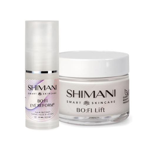Shimani комплект крем за околоочен контур и устни 15 мл + лифтинг крем с колаген и масло от бабасу 50 мл Shimani комплект крем за околоочен контур и устни 15 мл + лифтинг крем с колаген и масло от бабасу 50 мл