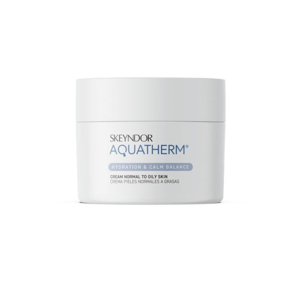 Лек хидратиращ крем за нормална към мазна кожа Skeyndor Aquatherm Cream Normal to Oily Skin, 50 мл.