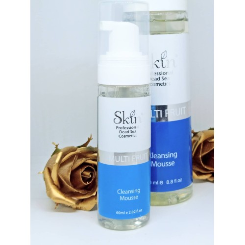 Почистваща измивна пяна за мазна и склонна към акне кожа Skin Professional Multi Fruit Cleansing Mousse, 60 мл Почистваща измивна пяна за мазна и склонна към акне кожа Skin Professional Multi Fruit Cleansing Mousse, 60 мл