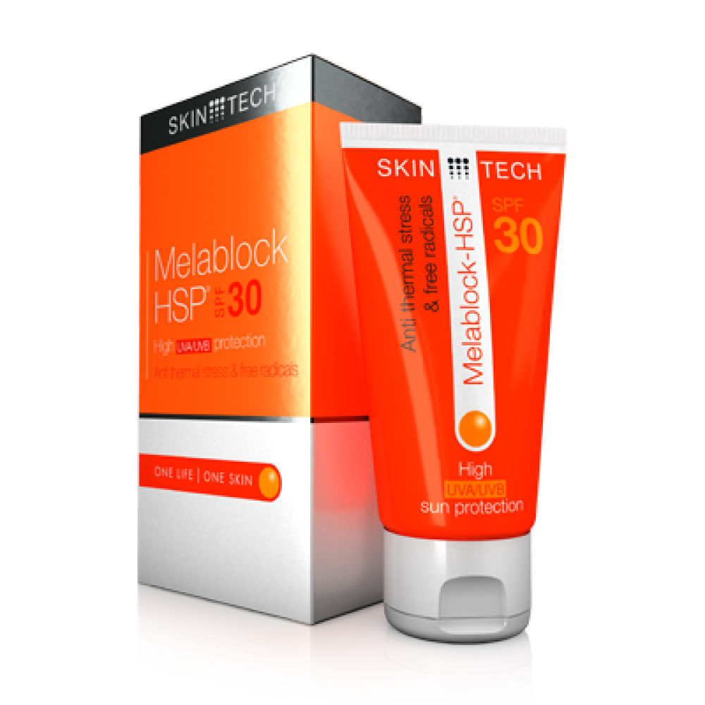 Слънцезащитен крем с SPF 30 и четворна защита Skin Tech Melablock HSP® 30, 50 мл.