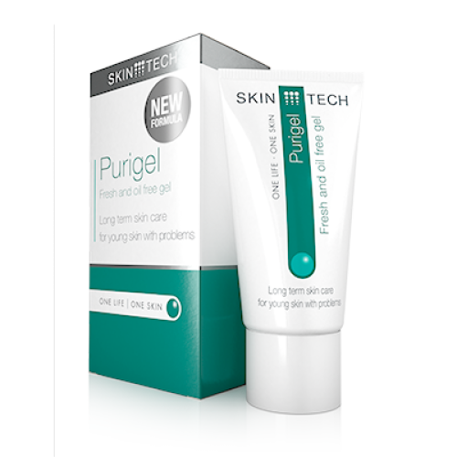 Освежаващ себорегулиращ гел за мазна и склонна към акне кожа кожа Skin Tech Purigel, 50 мл. Освежаващ себорегулиращ гел за мазна и склонна към акне кожа кожа Skin Tech Purigel, 50 мл.