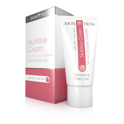 Подхранващ и ревитализиращ крем против стареене с витамини Skin Tech Nutritive Cream Vit A-C-E Lipoic Complex, 50 мл. Подхранващ и ревитализиращ крем против стареене с витамини Skin Tech Nutritive Cream Vit A-C-E Lipoic Complex, 50 мл.