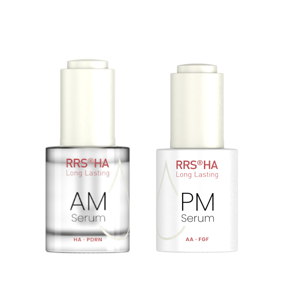 Комплект дневен и нощен серум за анти-ейдж грижа Skin Tech RRS® HA Long Lasting, 2 х 30 мл.