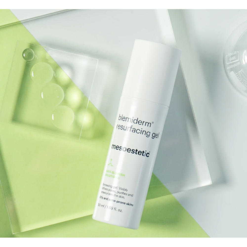 Обновяващ гел за мазна и комбинирана кожа Mesoestetic Blemiderm® Resurfacing Gel, 50 мл.