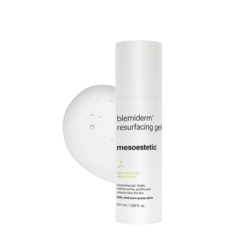 Обновяващ гел за мазна и комбинирана кожа Mesoestetic Blemiderm® Resurfacing Gel, 50 мл.