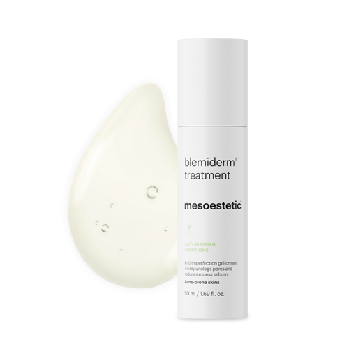 Нощен крем-гел за кожа, склонна към акне Mesoestetic Blemiderm® Treatment, 50 мл.