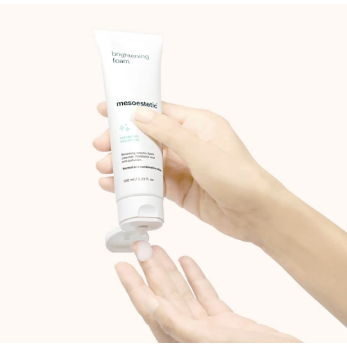 Озаряваща почистваща пяна за нормална и комбинирана кожа Mesoestetic Brightening Foam, 100 мл.