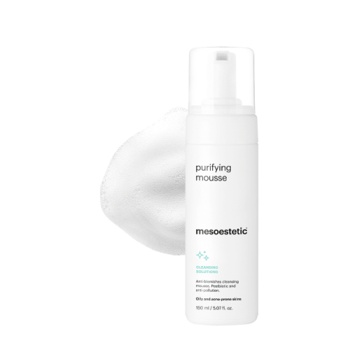 Почистваща пяна за мазна и склонна към акне кожа Mesoestetic Purifying Mousse, 150 мл.