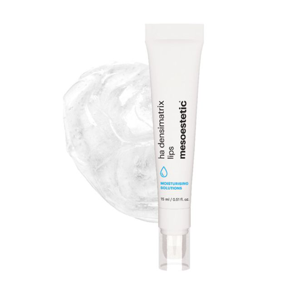 Регенериращ балсам-олио за устни с хиалуронова киселина Mesoestetic HA Densimatrix Lips, 15 мл.