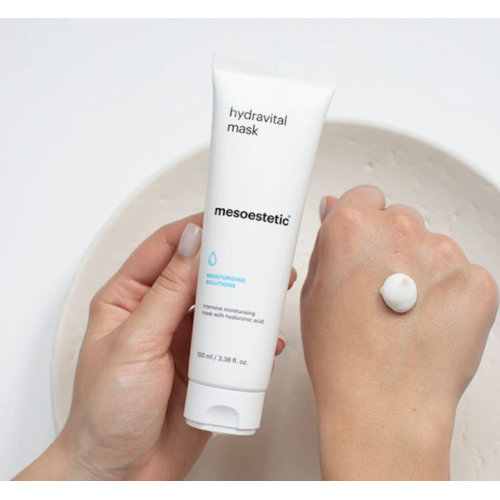 Интензивна хидратираща и възстановяваща маска Mesoestetic Hydravital Mask, 100 мл.