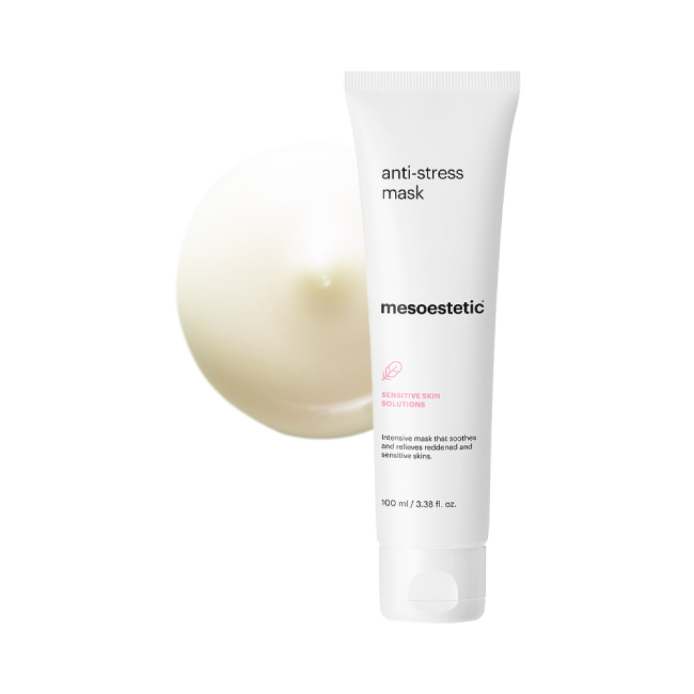 Успокояваща и възстановяваща маска за чувствителна кожа Mesoestetic Anti-Stress Mask, 100 мл.