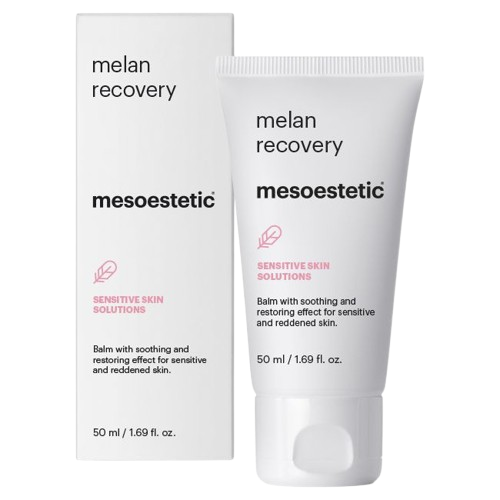 Успокояващ и възстановяващ балсам за чувствителна кожа Mesoestetic Melan Recovery, 50 мл.