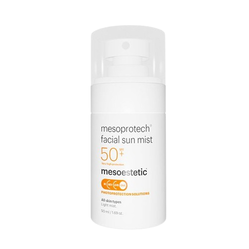 Слънцезащитен спрей за лице Mesoestetic mesoprotech® facial sun mist SPF 50+, 50 мл