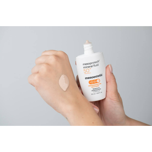 Mesoestetic mesoprotech® mineral fluid SPF 50+, 50 ml.
